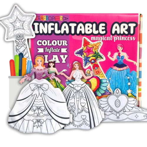 Craftopedia DIY Magical Princess Inflatable art and craft kit (4-8 Years)