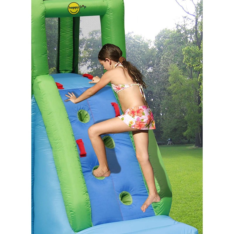 Crocodile Pool Water Slide with Climbing Wall and Splash Features | Weight- 20.03 Kg (3-10 Years) | COD Not Available