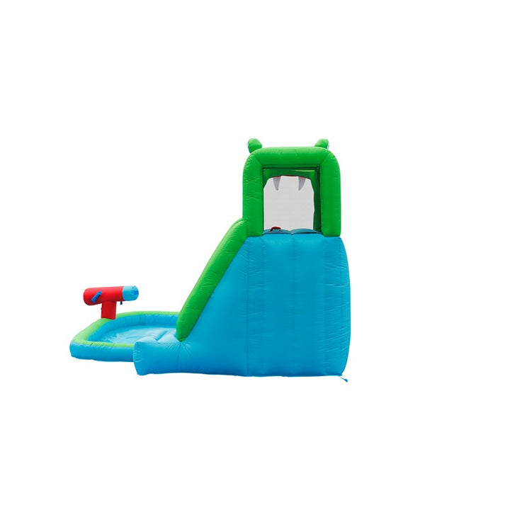 Crocodile Pool Water Slide with Climbing Wall and Splash Features | Weight- 20.03 Kg (3-10 Years) | COD Not Available