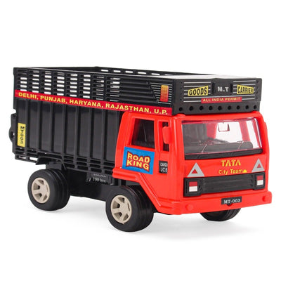 Pull Back Goods Carrier Truck Toy for Kids 3 - (Assorted Color)