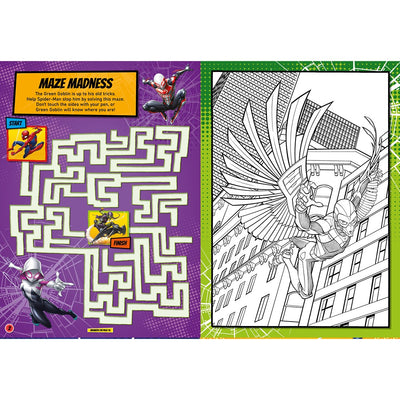 Marvel Spider-Man: Sticker Play Spidey Activities Book