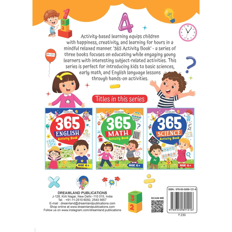 365 Math Activity Book