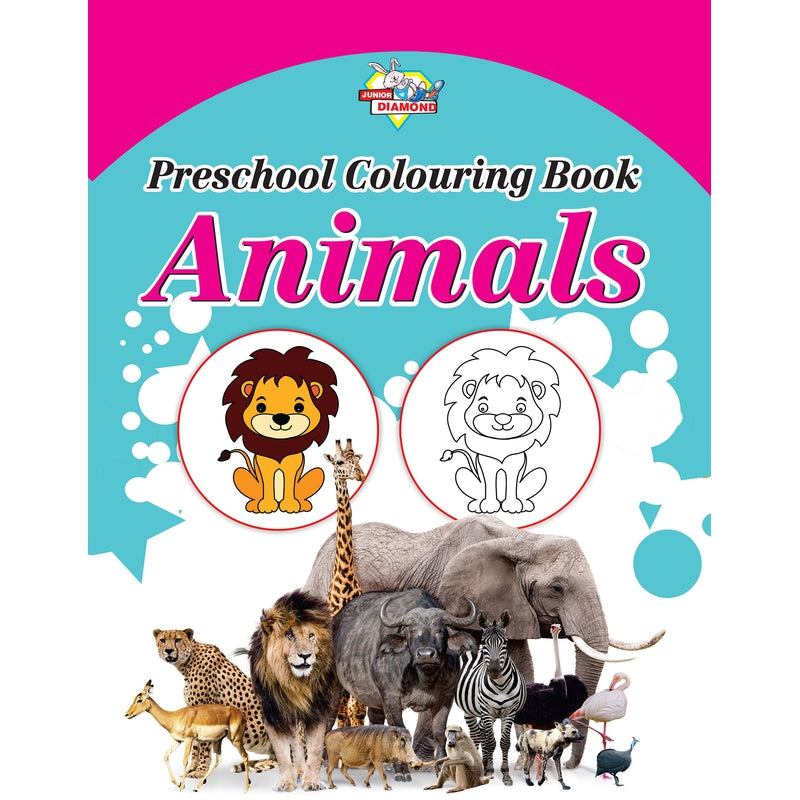 Preschool Colouring Books for Kids (Set of 5 Books) Copy Colouring Books | Animals | Birds | Flowers | Numbers | Vegetables