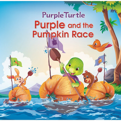 Purple And The Pumpkin Race - Story Book