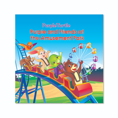 Purple And Friends At The Amusement Park - Story Book