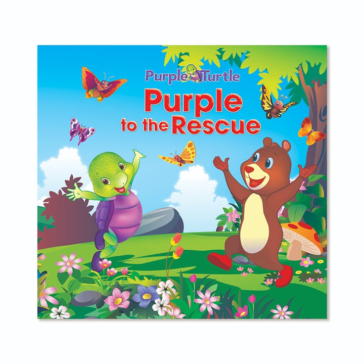 Purple To The Rescue Big Story - Story Book