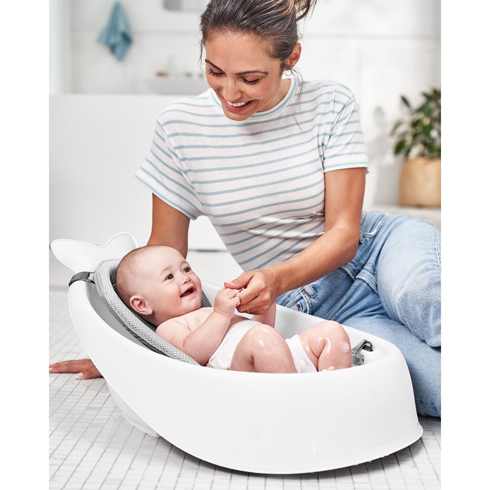 Moby Smart Sling 3 Stage Tub (White)