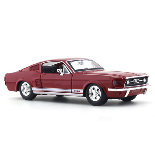 Maisto Original 1967 Ford Mustang GT Licensed Diecast Car | 1:24 Scale (14 Years till Grown Ups)