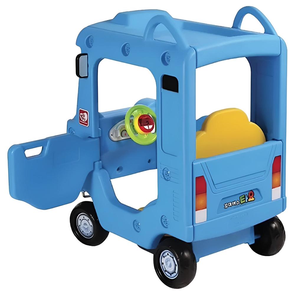 YAYA Bus Roof Top Car Ride On with Lights & Music (1.5-8 Years)