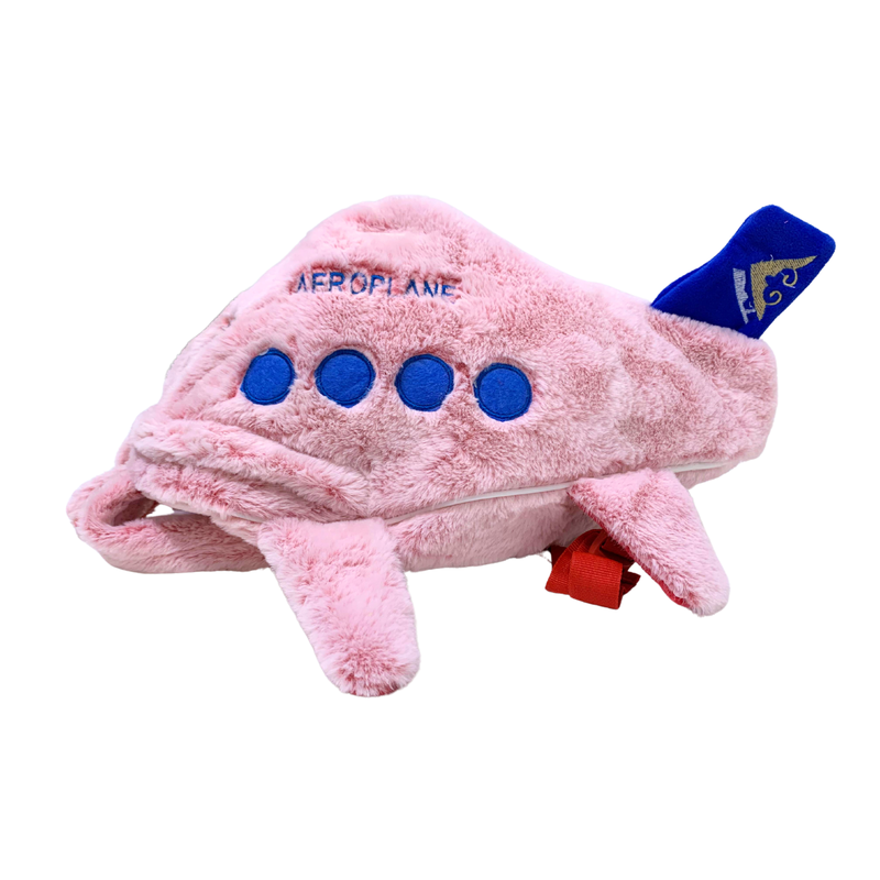 Octy Aeroplane Themed School Bag for Toddlers (2-4 Years)