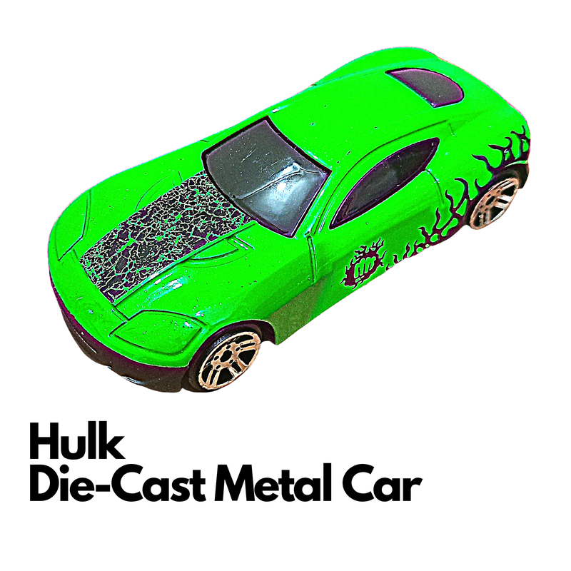 Hulk Diecast Metal Car - Small Set