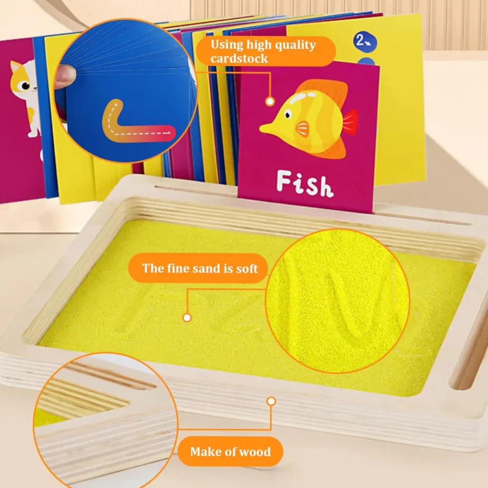 Kidology Montessori Sand Tray for Kids