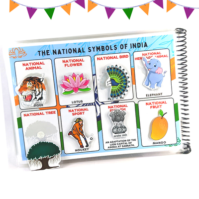 My Country, My Pride – INDIA  (Preschool Busy Book)