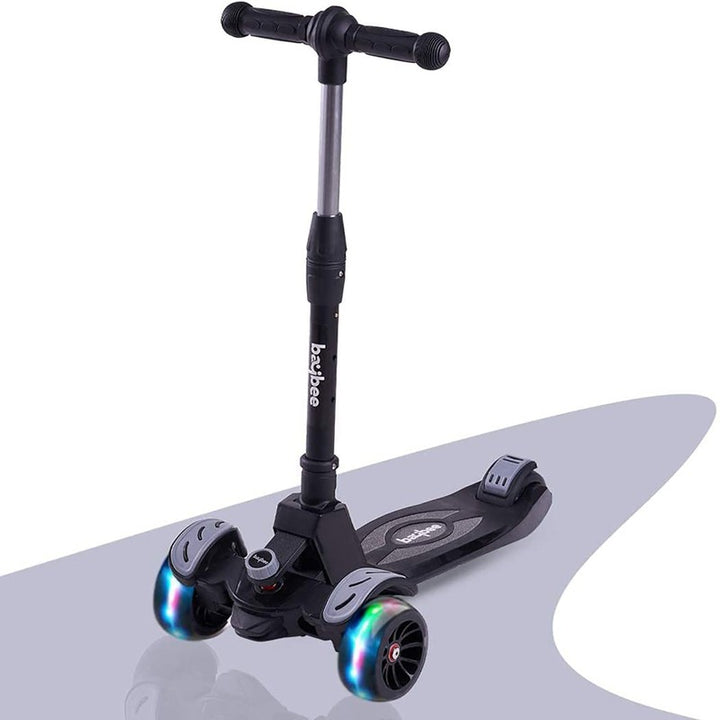 Penta Scooter for Kids, 3 Wheel Kids Scooter Smart Kick Scooter with Foldable & Height Adjustable Handle & Extra-Wide LED PU Wheels & Brake | Skate Scooter for Kids - COD Not Available