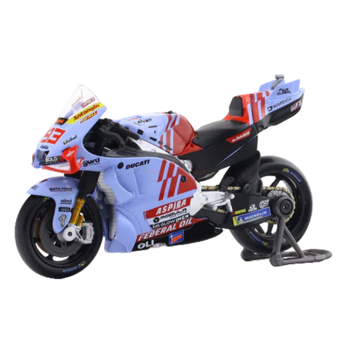 Maisto Original Ducati Gresini Racing Team 2024 Licensed Diecast Bike | 1:18 Scale (14 Years till Grown Ups)