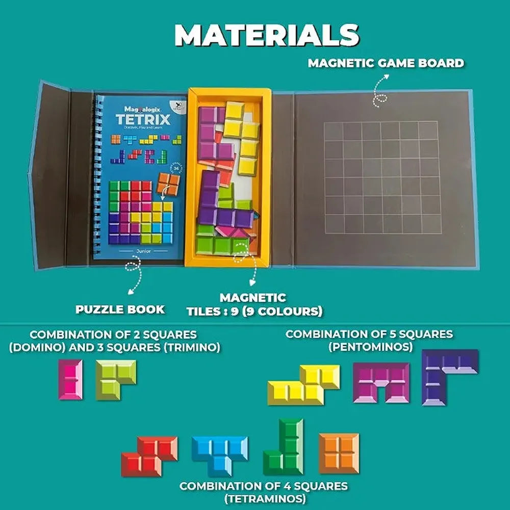 Toykraft Tetrix Junior – Problem-Solving & Screen-Free Learning