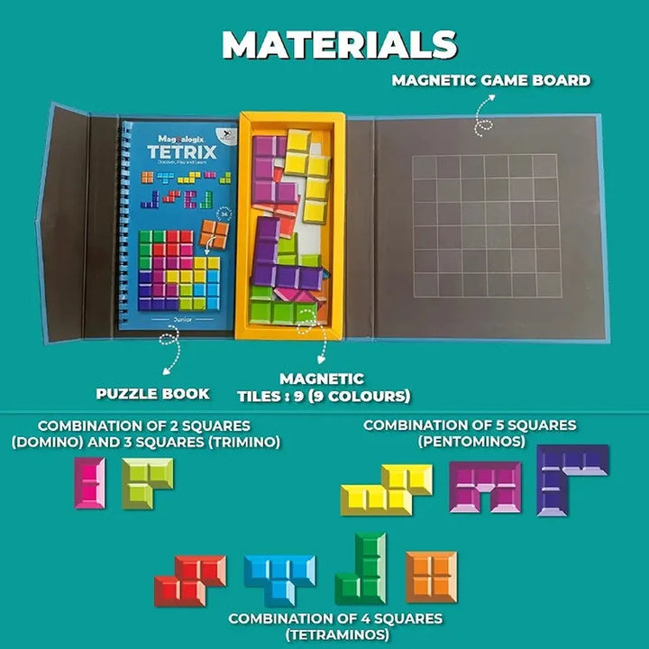 Toykraft Tetrix Junior – Problem-Solving & Screen-Free Learning
