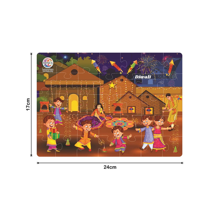 Ratna's 4 in 1 - Indian Religion Jigsaw Puzzle