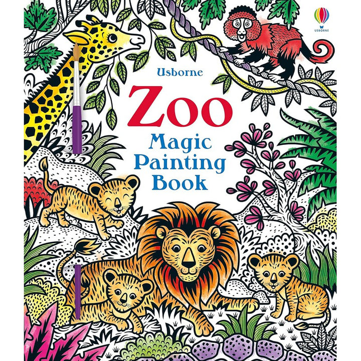 Zoo Magic Painting Book