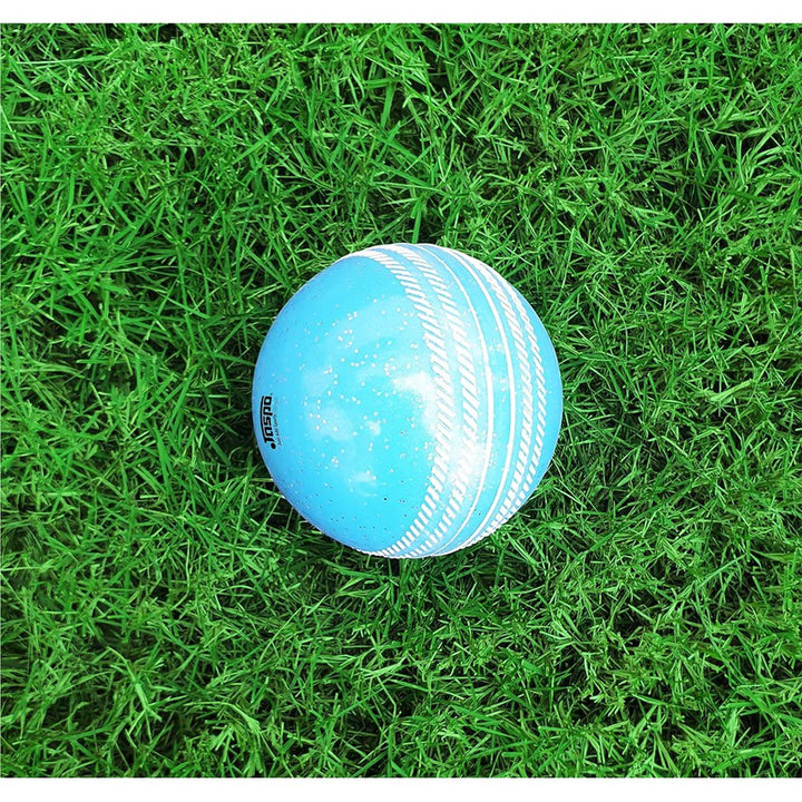 Jaspo Cricket Ball for Practice and Training (Pack of 2) - Sparkle Ball | All Ages