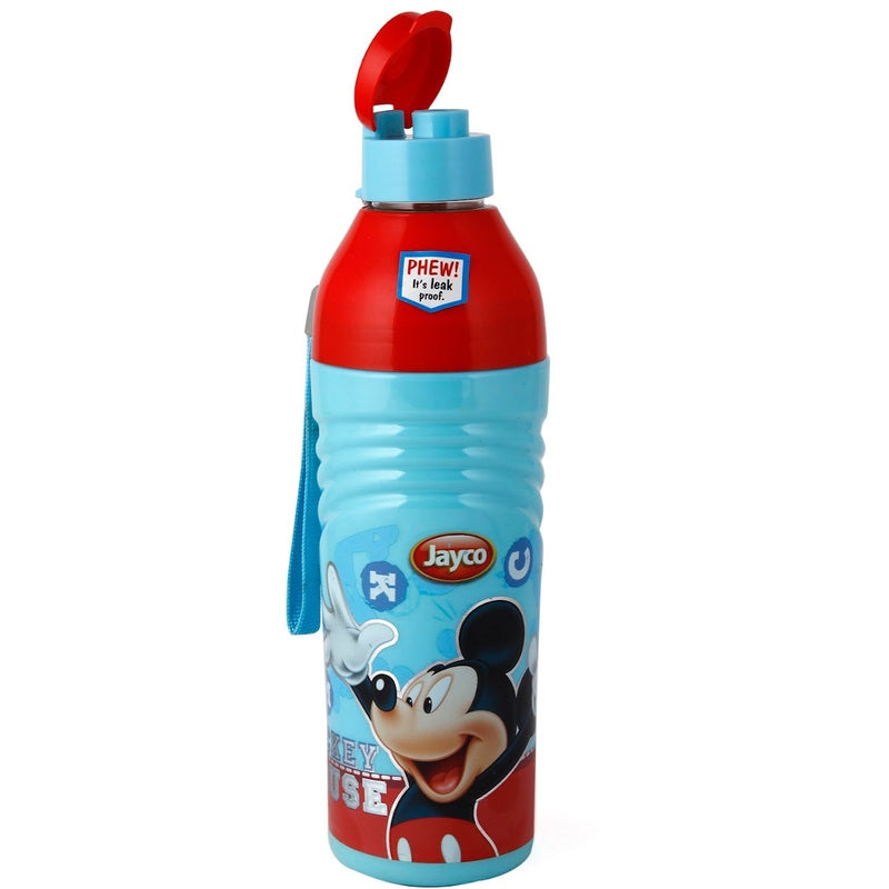 Original Licensed Disney Marvel Crispy Wavee Lunch Box and Cartoon Water Bottle Set - Mickie Mouse