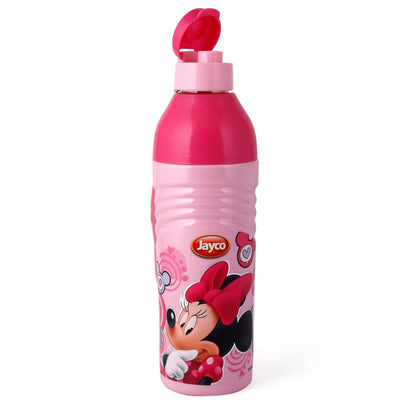 Original Licensed Disney Marvel Crispy Wavee Lunch Box and Cartoon Water Bottle Set - Minie Mouse