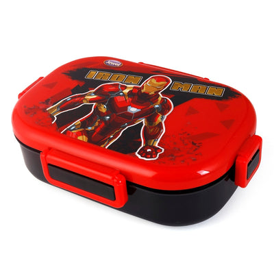 Original Licensed Disney Clip Fresh Insulated Inner Steel Lunch Box (Rounded) - Ironman