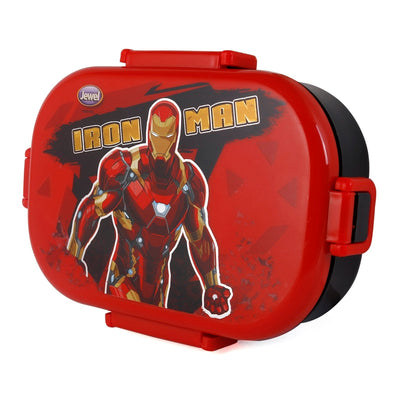 Original Licensed Disney Clip Fresh Insulated Inner Steel Lunch Box (Rounded) - Ironman