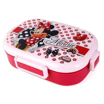 Original Licensed Disney Clip Fresh Insulated Inner Steel Lunch Box (Rounded) - Minie Mouse
