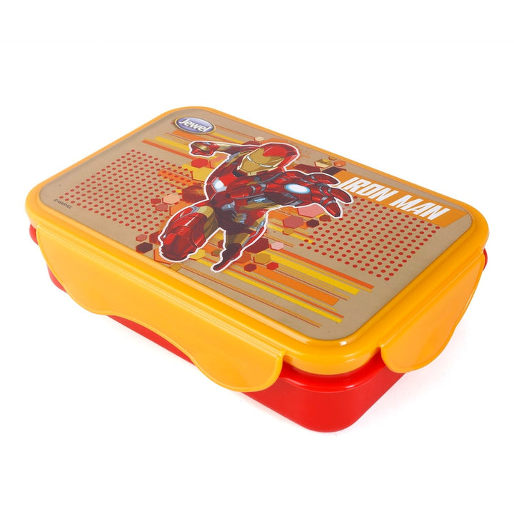 Original Licensed Disney Clip Fresh Insulated Inner Steel Lunch Box - Ironman