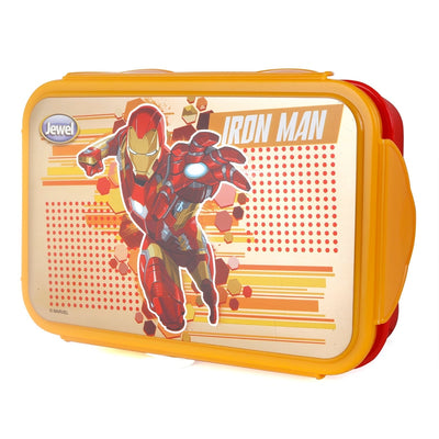 Original Licensed Disney Clip Fresh Insulated Inner Steel Lunch Box - Ironman