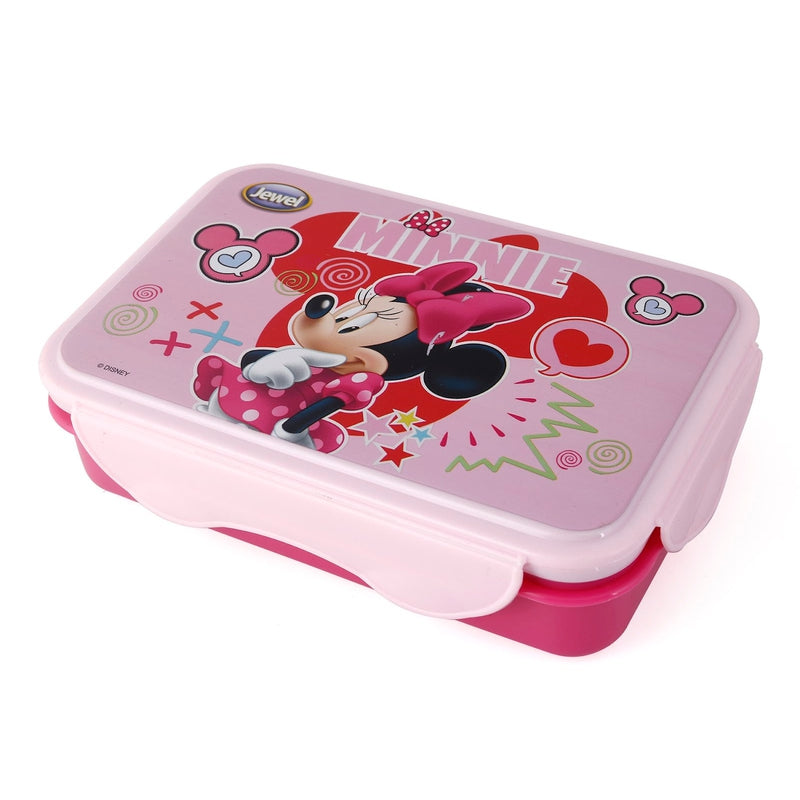 Original Licensed Disney Clip Fresh Insulated Inner Steel Lunch Box - Minie Mouse