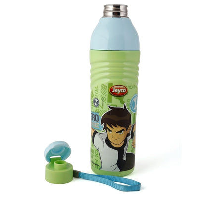 Original Licensed Disney Marvel Wavee Inner Steel Cartoon Bottle - Ben 10