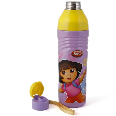 Original Licensed Disney Marvel Wavee Inner Steel Cartoon Bottle - Dora