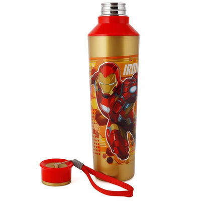 Original Licensed Elements Inner Steel Cartoon Bottle - Ironman