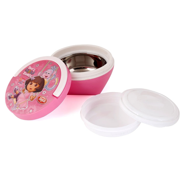 Original Licensed Thermokidz Insulated Inner Steel Lunch Box - Dora (Large)