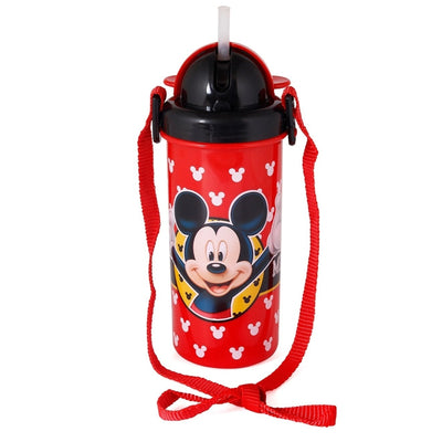 Original Licensed Disney Marvel Lunch box and Flipper & Premier Cartoon Water Bottle - Mickie Mouse