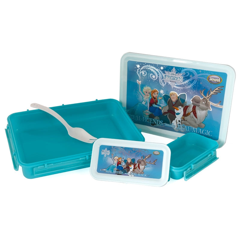 Original Licensed Disney Clip Lock Slim Lunch Box - Frozen