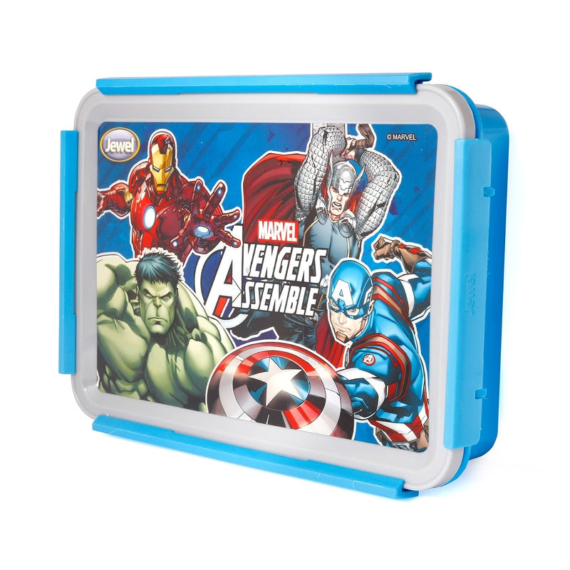 Original Licensed Disney Clip Lock Slim Lunch Box - Avengers