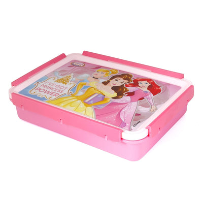 Original Licensed Disney Clip Lock Slim Lunch Box - Disney Princess