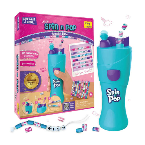 Imagimake Spin n Pop DIY Bracelet Maker Kit