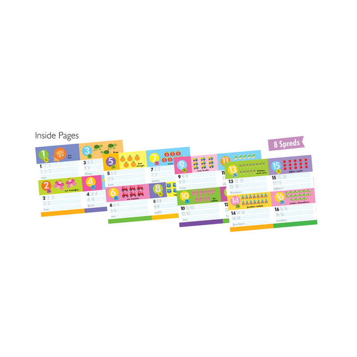 Hello Friend Write & Wipe Sound Book: My Noisy Numbers with 30 Musical Clicks (2-5 Years)