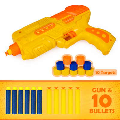 Apache Air Striker Soft Blaster with 10 Darts (Anmol Toys)