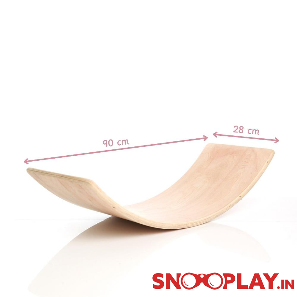 Ariro Toy's Wooden Balance Board for Active Play (2-6 Years)