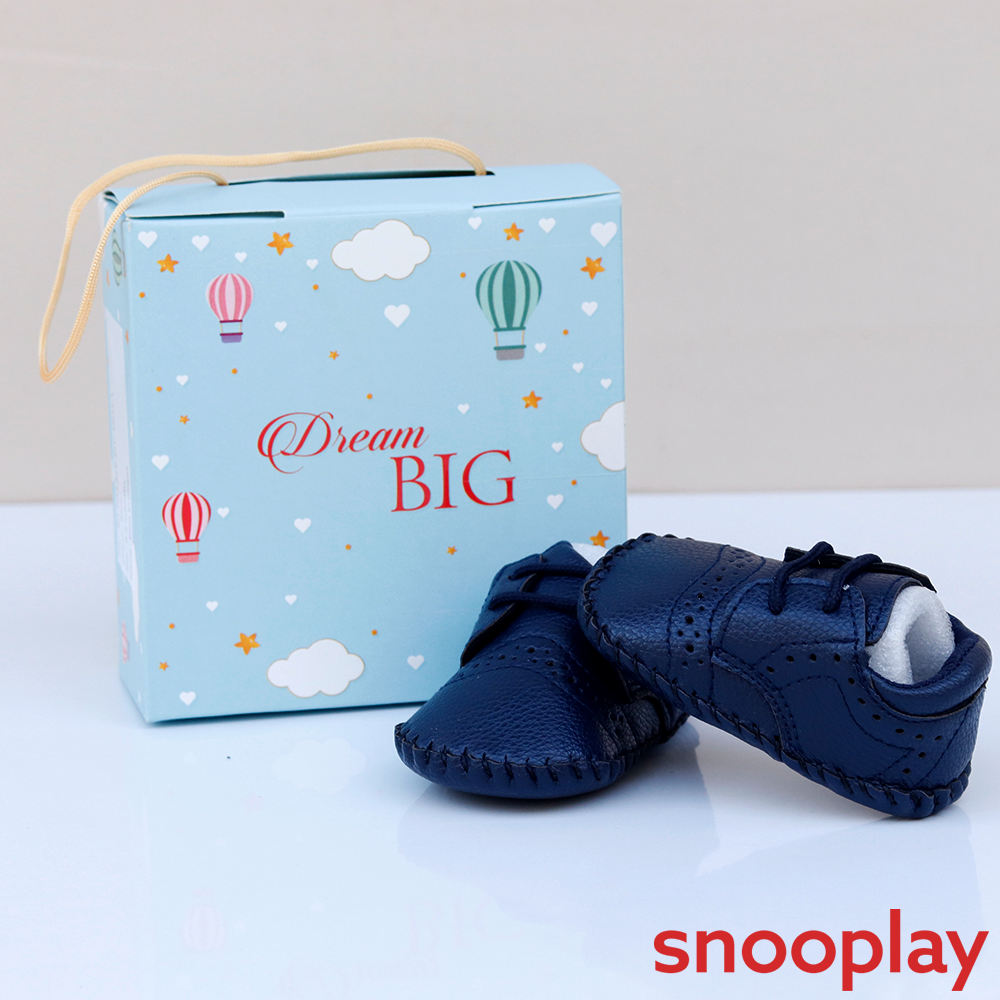 Baby Doe Blue Brouges Shoes