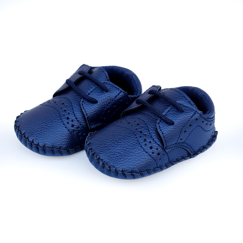 Baby Doe Blue Brouges Shoes