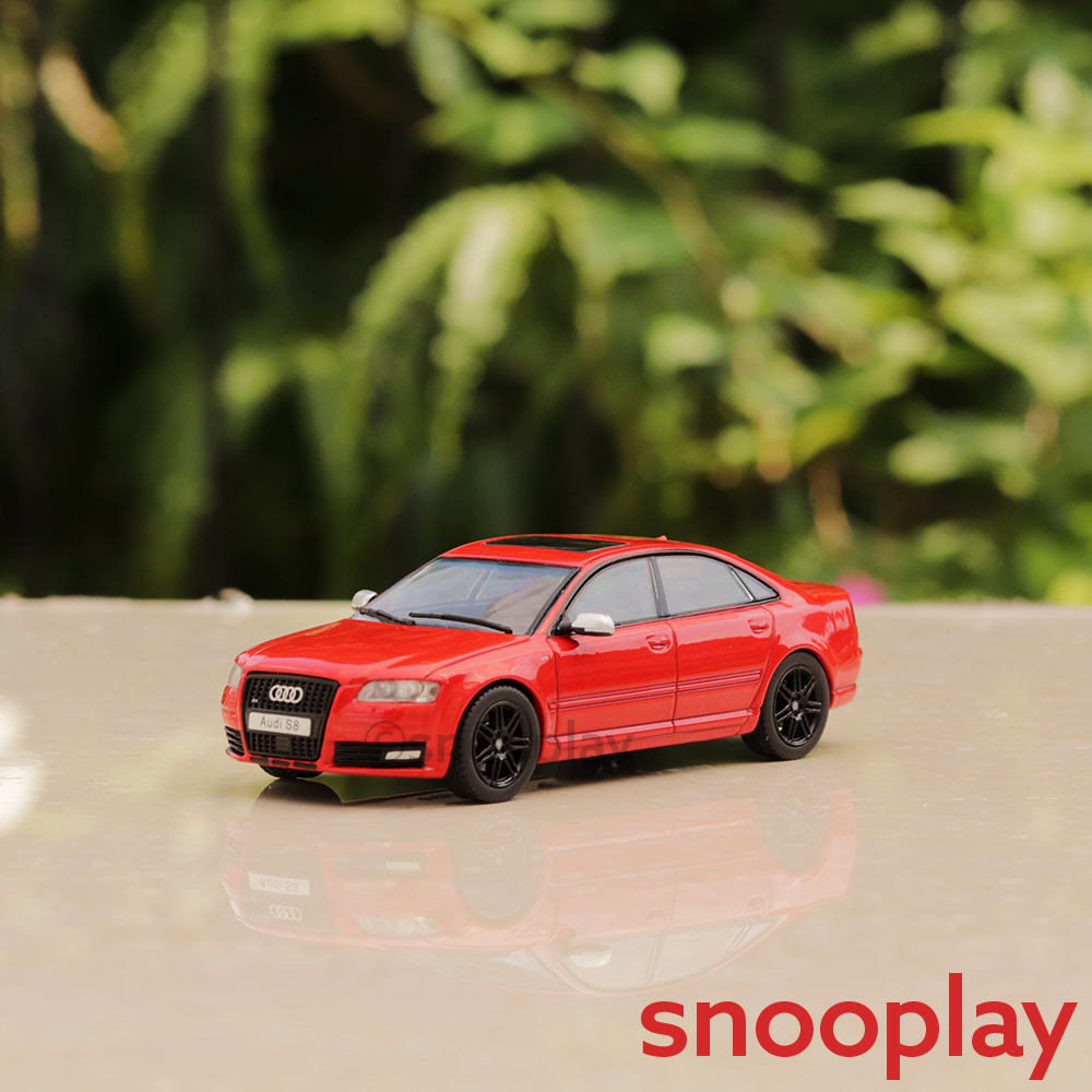 100% Original Licensed AUDI S8 D3 5.21-V10 Diecast Car | 1:43 Scale Model