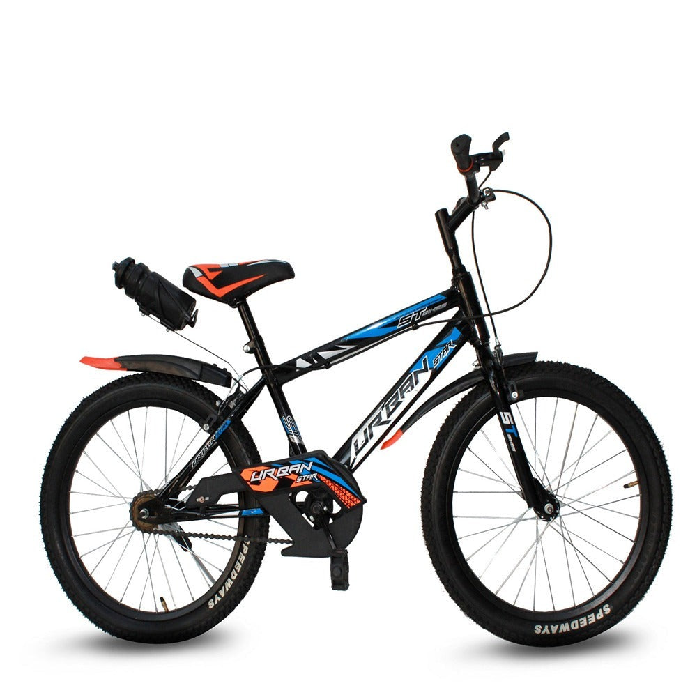 BMX 20T Bicycle (Black/Orange) | 20 Inch COD not Available