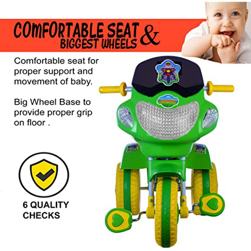 Toysphere Victor Heavy Duty Tricycle for Kids | Green | COD not Available