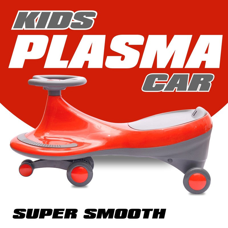 Plasma Non Electric Magic Car Non Battery Operated Ride On For Kids  (Black, Red) | COD not Available